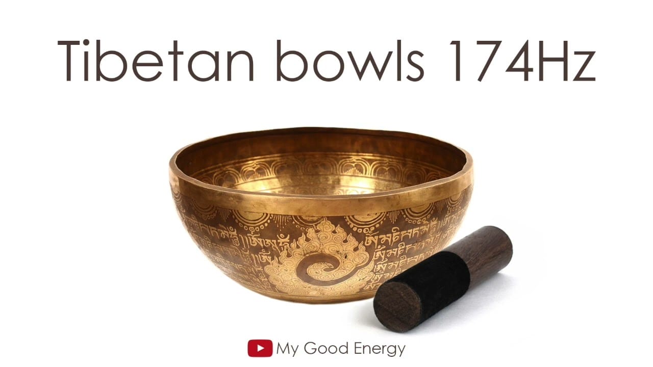 Tibetan Singing Bowls | 174Hz | Healing Sound | Pure Tone