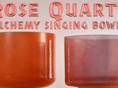 Rose Quartz Alchemy Crystal Singing Bowls | Crystal Tones Sedona