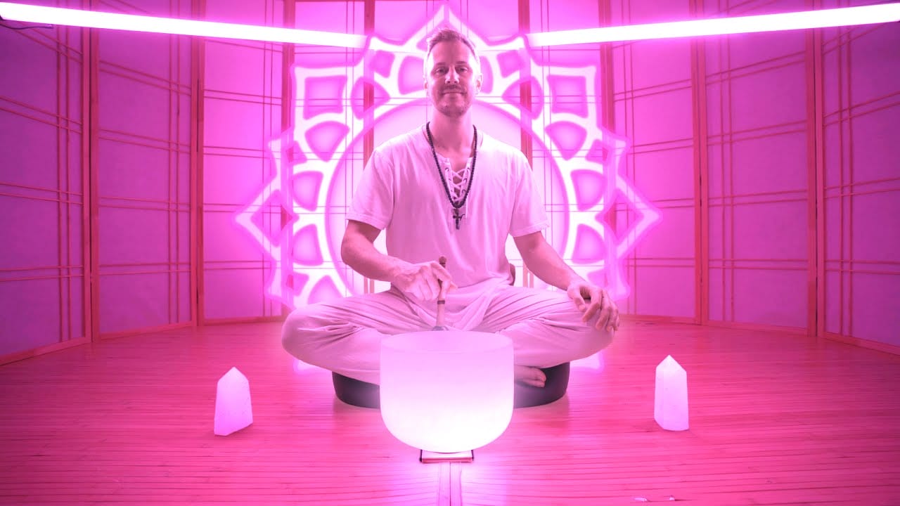 Crown Chakra Frequency Sound Bath | 485Hz Singing Bowl and Tuning Fork (Sahasrara)