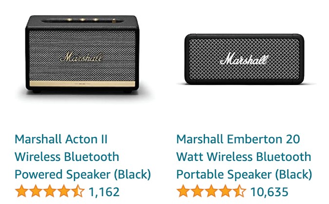 Matshall Bluetooth Speakers