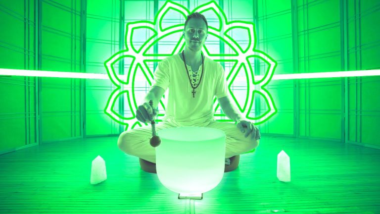 Opening Your Heart Chakra Sound Bath | 343Hz Frequency Singing Bowl and Tuning Fork (Anahata) | 1 Hour